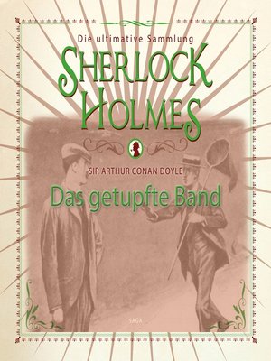 cover image of Sherlock Holmes, Das getupfte Band